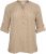 Kaffe Curve Joy Bluse Beige / Sort Prikket - Bluser & tunikaer - Bluser og tunikaer til alle størrelser