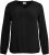 Kaffe Curve Ami Langærmet Bluse Sort - T-shirts - 