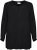 Kaffe Curve Ami Langærmet Tunika Sort - T-shirts - 