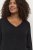 Kaffe Curve Ami Langærmet Tunika Sort - T-shirts - 