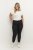 Kaffe Curve Leana Chinobukser 7/8 Sort - Jeans & Bukser i Store Størrelser – Plus Size - 
