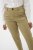 Kaffe Curve Leana Chinobukser 7/8 Mørk beige - Jeans & Bukser i Store Størrelser – Plus Size - 