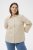 Kaffe Curve Josa Shirt Feather Grey Stripe - Skjortebluser - 