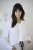 Kaffe Curve Gina Shirt White - Skjortebluser - 