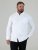 D555 Richard Langærmet Oxfordskjorte TALL Hvid - TALL skjorter - 