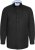 D555 Richard Langærmet Oxfordskjorte TALL Sort - TALL skjorter - 