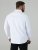 D555 Richard Langærmet Oxfordskjorte TALL Hvid - TALL skjorter - 