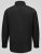 D555 Oliver Pletafvisende Strygefri Stretchskjorte med Lange Ærmer Sort - Skjorter - Skjorter til store mænd 2XL- 8XL