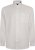 Kam Jeans P020 Premium Long sleeve Oxford Shirt White - Skjorter - Skjorter til store mænd 2XL- 8XL