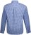 JP1880 Shirt Traditional Checked Long Sleeve Blue - Skjorter - Skjorter til store mænd 2XL- 8XL