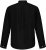 JP1880 Shirt Linen Blend Long Sleeve Black TALL - HERRETØJ MT-6XLT - Tøj til høje mænd
