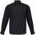 JP1880 Shirt Business Kent Collar Long Sleeve Black TALL - HERRETØJ MT-6XLT - Tøj til høje mænd