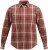 JP1880 Shirt Long Sleeve Checked Dark Orange TALL - HERRETØJ MT-6XLT - Tøj til høje mænd