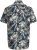 Jack & Jones Honolulu Short Sleeve Resort Shirt Black - Skjorter - Skjorter til store mænd 2XL- 8XL
