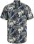 Jack & Jones Honolulu Short Sleeve Resort Shirt Black - Skjorter - Skjorter til store mænd 2XL- 8XL