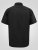 D555 Lucas Pletafvisende Strygefri Stretchskjorte med Korte Ærmer Sort - Skjorter - Skjorter til store mænd 2XL- 8XL