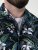 D555 Corden Hawaiian AOP Cuban Collar Resort Short Sleeve Navy - Kortærmede skjorter - Kortærmede Skjorter Store Størrelser