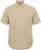 North Latitude 51106 Short Sleeve Shirt Sand - Kortærmede skjorter - Kortærmede Skjorter Store Størrelser