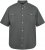 North Latitude 61306 Kortærmet Skjortejakke Mørkegrøn - Skjorter - Skjorter til store mænd 2XL- 8XL