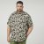 North Latitude 61357 All-Over Print Viskoseskjorte Sort - Skjorter - Skjorter til store mænd 2XL- 8XL