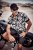 JP1880 Skull Pattern Jersey Short Sleeve Shirt Black - Skjorter - Skjorter til store mænd 2XL- 8XL