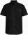 Motley Denim Zagreb Kortærmet Skjorte Sort - Skjorter - Skjorter til store mænd 2XL- 8XL