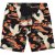 JP1880 Bermuda Shorts Floral All-over Print Black - Shorts - Shorts i store størrelser - W40-W60