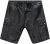 JP1880 Leather Shorts Cargo Pockets Lamb Nappa Leather Black - Shorts - Shorts i store størrelser - W40-W60