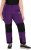 Ulla Popken HYPRAR Multifunctional Durable Inset Trekking Pants Plum - Jeans & Bukser i Store Størrelser – Plus Size - 