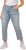 Ulla Popken Stonewashed Distressed Boyfriend Jeans Light Blue - Jeans & Bukser i Store Størrelser – Plus Size - 