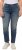 Ulla Popken Distressed Stretch Fit Boyfriend Jeans Blue Denim - Jeans & Bukser i Store Størrelser – Plus Size - Jeans & bukser, EU 42-70
