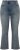 Ulla Popken Splatter Painted Jeans Washed Blue Denim - Jeans & Bukser i Store Størrelser – Plus Size - Jeans & bukser, EU 42-70