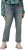 Ulla Popken Splatter Painted Jeans Washed Blue Denim - Jeans & Bukser i Store Størrelser – Plus Size - Jeans & bukser, EU 42-70