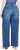 Ulla Popken Extra Wide Leg Stretch Fit Jeans Denim Blue - Jeans & Bukser i Store Størrelser – Plus Size - 