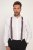 JP1880 Suspenders with Adjustable Length Burgundy Red - Tilbehør - 