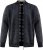 D555 Dereham 2 Knitted Sweater with Zipper Charcoal TALL - TALL trøjer - 