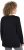Ulla Popken Sequined Star Rolled Edge Sweater Black - Hættetrøjer og sweatshirts - Bløde sweatshirts, hoodies & strik