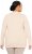 Ulla Popken Long Sleeves Mock Turtleneck Sweater Nature Melange - Hættetrøjer og sweatshirts - 