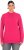 Ulla Popken Long Sleeves Mock Turtleneck Sweater Red Pink - Hættetrøjer og sweatshirts - 
