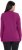 Ulla Popken Long Sleeves Mock Turtleneck Sweater Berry - Hættetrøjer og sweatshirts - Bløde sweatshirts, hoodies & strik