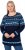 Ulla Popken Norwegian Style Pastel Tone Long Sleeve Sweater Ink Blue - Hættetrøjer og sweatshirts - 
