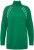 Ulla Popken Contrast Braid Turtleneck Sweater Emerald Green - Hættetrøjer og sweatshirts - Bløde sweatshirts, hoodies & strik