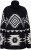 Ulla Popken Aztec-Inspired Long Sleeve Turtleneck Sweater Navy - Hættetrøjer og sweatshirts - Bløde sweatshirts, hoodies & strik