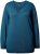 Ulla Popken Soft Fine Knit Pullover V-Neck Sweatshirt Teal - Hættetrøjer og sweatshirts - Bløde sweatshirts, hoodies & strik