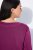 Ulla Popken Soft Fine Knit Pullover V-Neck Sweatshirt Dark Lilac - Hættetrøjer og sweatshirts - Bløde sweatshirts, hoodies & strik