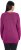 Ulla Popken Casual V-Neck Long Sleeve Sweater Berry - Hættetrøjer og sweatshirts - 