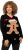 Ulla Popken Gingerbread Man Christmas Sweater Black - Hættetrøjer og sweatshirts - Bløde sweatshirts, hoodies & strik