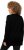 Ulla Popken Gingerbread Man Christmas Sweater Black - Hættetrøjer og sweatshirts - Bløde sweatshirts, hoodies & strik