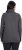 Ulla Popken Turtleneck Ribbed Trim Long Sleeve Sweater Charcoal Grey Melange - Hættetrøjer og sweatshirts - Bløde sweatshirts, hoodies & strik