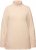 Ulla Popken Turtleneck Ribbed Trim Long Sleeve Sweater Nature Melange - Hættetrøjer og sweatshirts - Bløde sweatshirts, hoodies & strik